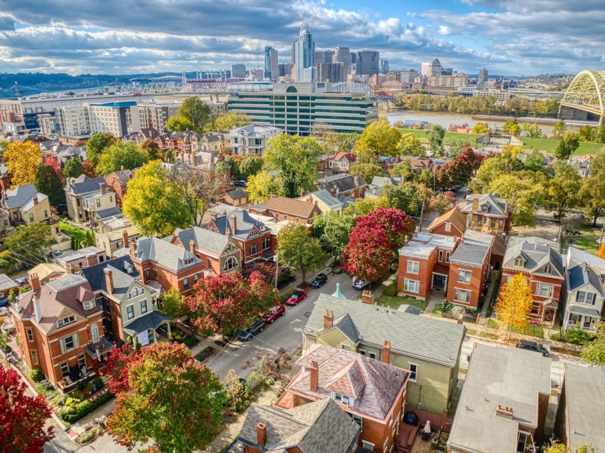 The Mansion Hill neighbourhood surrounding the venue